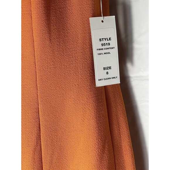 tom and linda platt dress Maderine Size 8 Shift Dress Lined NWT Front Slit - Picture 5 of 12